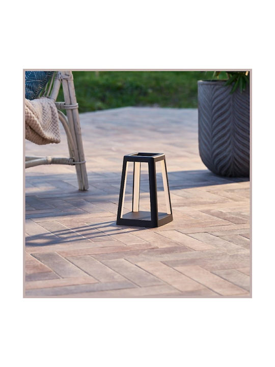 Lexon Design Laterne Tragbare LED-Lampe Schwarz