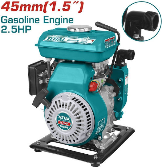 Total Pompa de apă de suprafață pe benzină 2.5hp