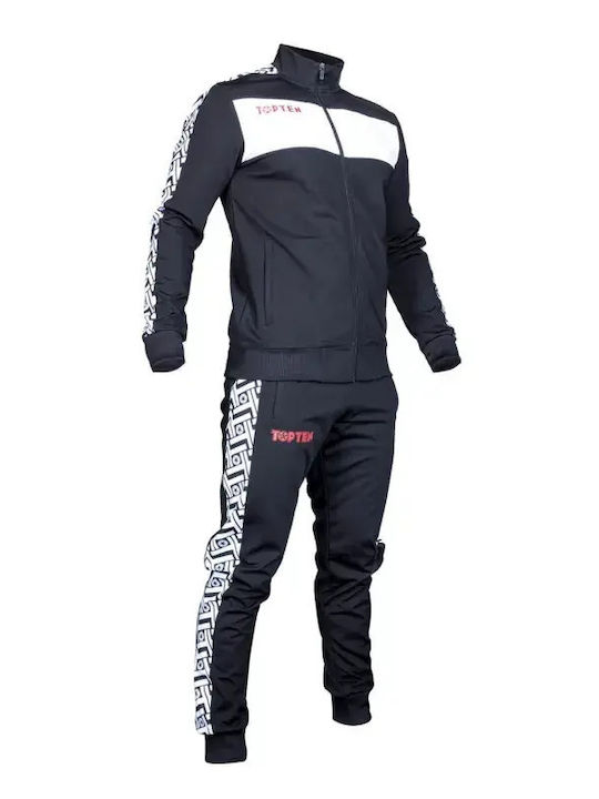 Herren-Sweatpants Blau / Weiß