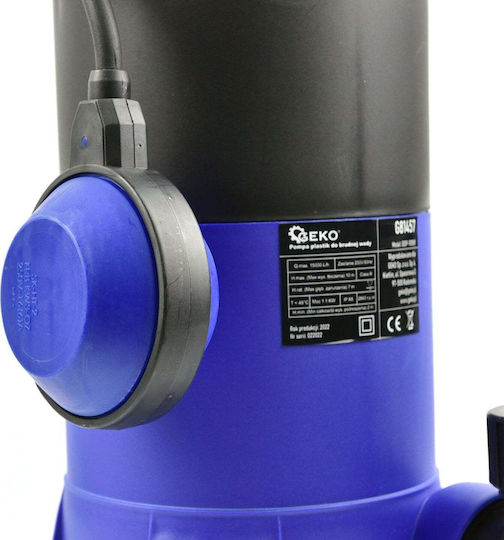 Geko Electric Surface Water Pump 1100W Single-Phase