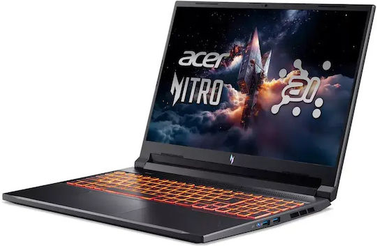 Acer Nitro V 16 Ai 16" IPS QHD+ 180Hz (Ryzen 7-260/8GB/2TB SSD + 1TB SSD/GeForce RTX 5070/Windows 11 Pro) (Международна английска клавиатура)