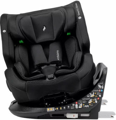 Osann One 360 Καθισματάκι Αυτοκινήτου i-Size με Isofix All Black 0-36 kg