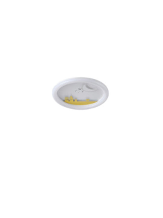 Eurolamp Ceiling Mount Light with Integrated LED