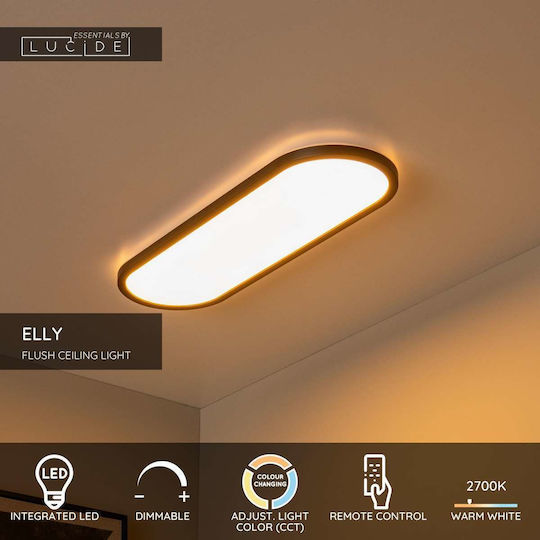 Lucide Lightning Elly Πλαφονιέρα LED