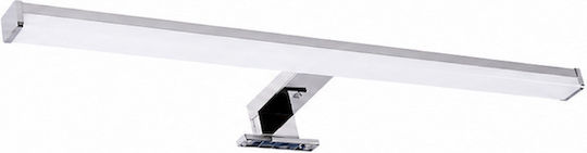 Lucas Modern Lămpi de Perete cu LED Integrat și Lumină Albă Reglabilă Argintie 60cm