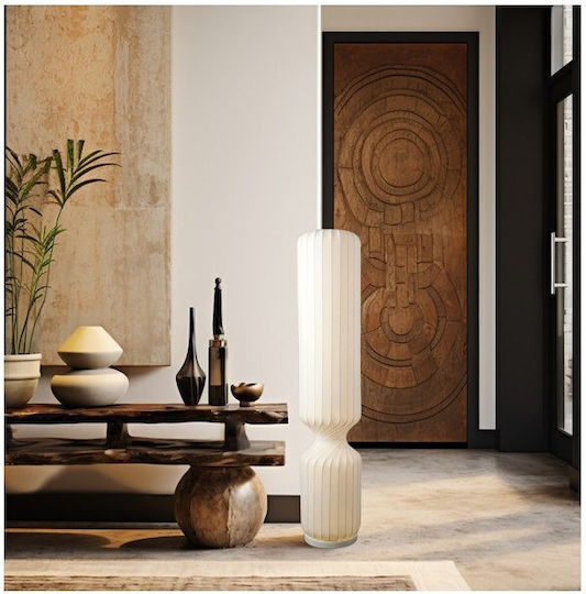 Eurolamp Arte Illumina Neonis LED Floor Lamp H120xW25cm. with Warm White Light 840lm White