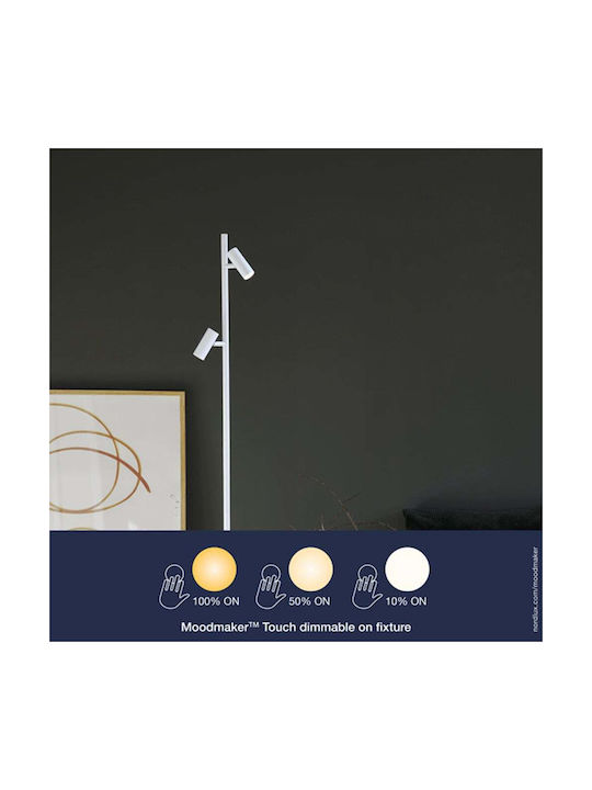Nordlux Omari LED Φωτιστικό Δαπέδου Υ141εκ. Λευκό Nordlux Omari LED Φωτιστικό Δαπέδου Υ141εκ. Λευκό