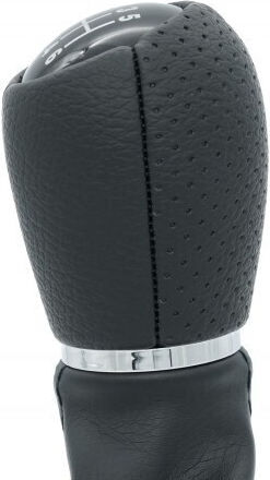 Car Shift Knob Cover Seat Leon Toledo Ii 1m0711113a 6b Black Leather 1m0711113a