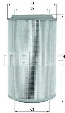 Mahle Original Air Filter Lx 913