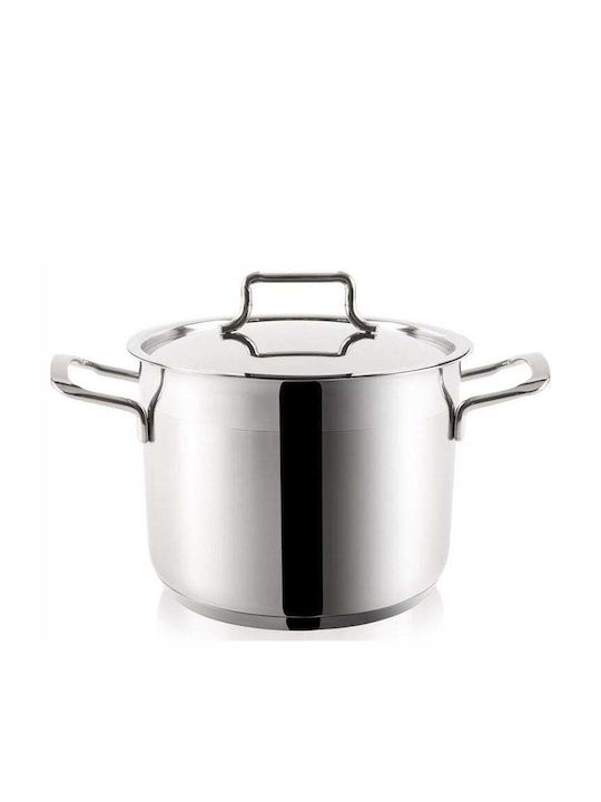 Orion Anett Pots Set from Stainless Steel with Ceramic Coating 10 Pieces