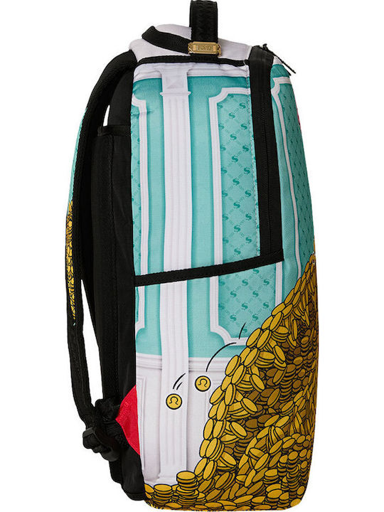 Sprayground Monopoly School Backpack Junior High-High School with Water Bottle Holder Multicolour 29 x 15 x 45cm