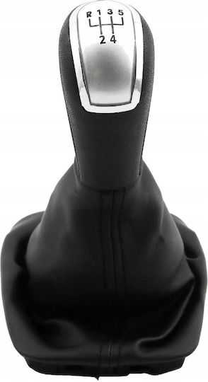 St Parts Πόμολο Ταχυτήτων με Φούσκα για Skoda Octavia Μαύρο