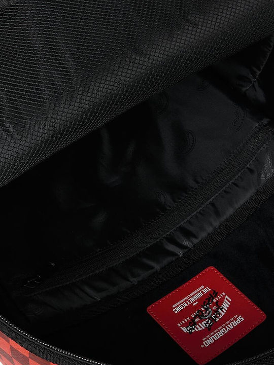 Sprayground James First Class Ghiozdan de Spate Roșu cu Husă pentru sticlă de apă