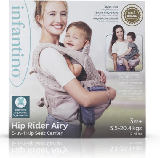 Infantino Babytragetuch Zurück mit Maximales Kindergewicht 20.4kg
