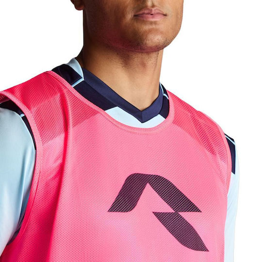 Musai Funzo Unisex Trainingslätzchen Weste Fluoreszierendes Rosa Atmungsaktives Recyceltes Mesh