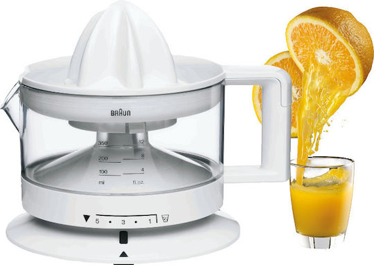 Braun Elektrischer Entsafter 20W mit Gewicht 350ml Braun
