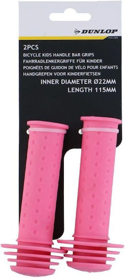 Handlebar Grips 115mm Dunlop Pink Pink