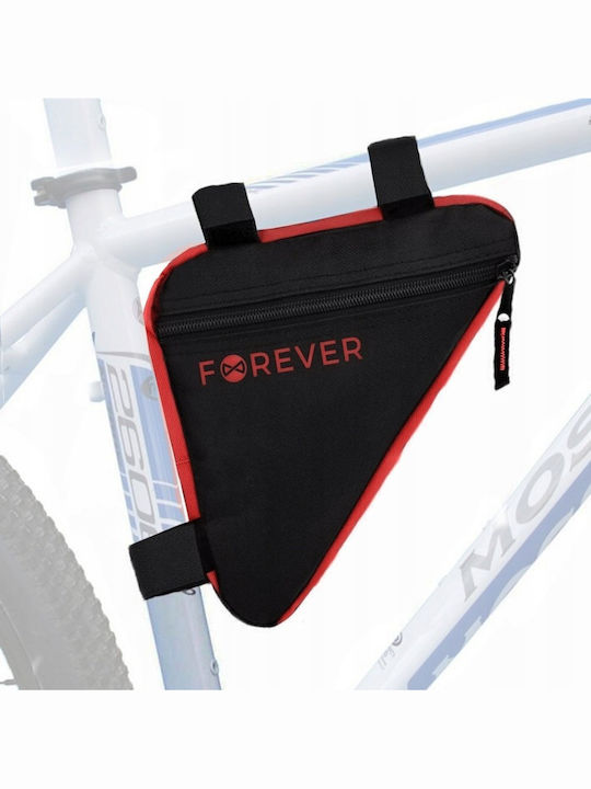 Forever Geantă pentru cadru bicicletă Negru FB100BR