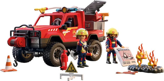 Playmobil City Action Fire Pickup Truck for 4 years old