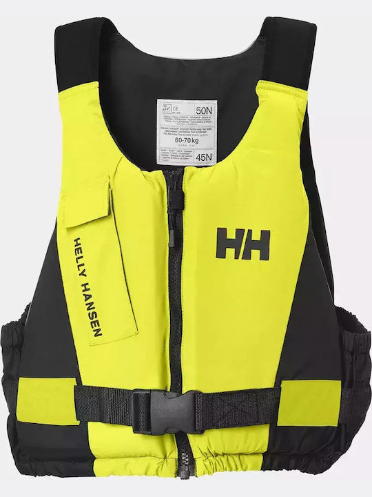 Helly Hansen Rider Adults Life Jacket for Water Sports Yellow