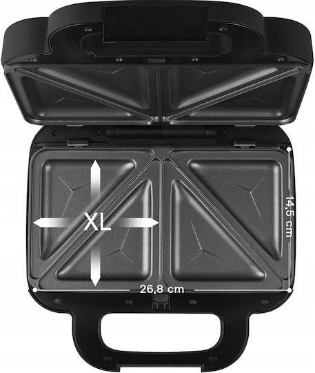Sencor Sandwich Maker for 2 Toasts 1000W