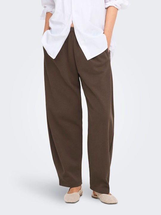 Damen Stoffhose mit Gummiband in Loose Passform Bracken