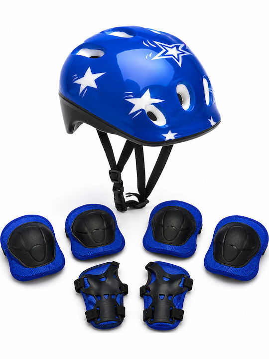 FIXATO Kinder Roller Schutzausrüstung Blau