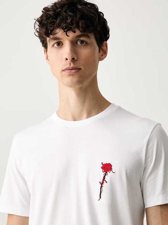 Hugo Kurzarm T-Shirt Weiß