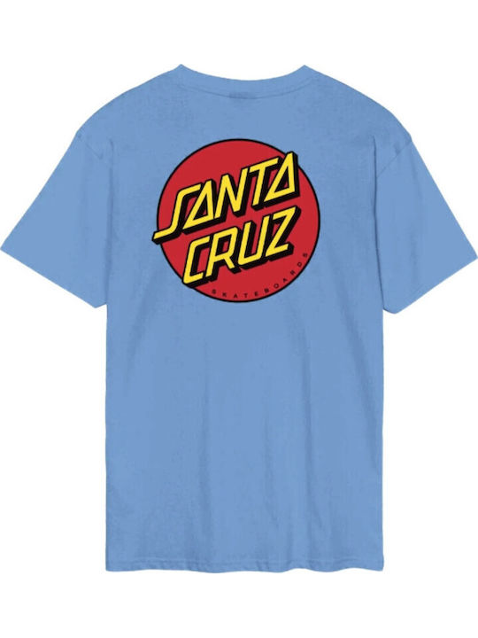 Santa Cruz Chest T-Shirt Light Blue