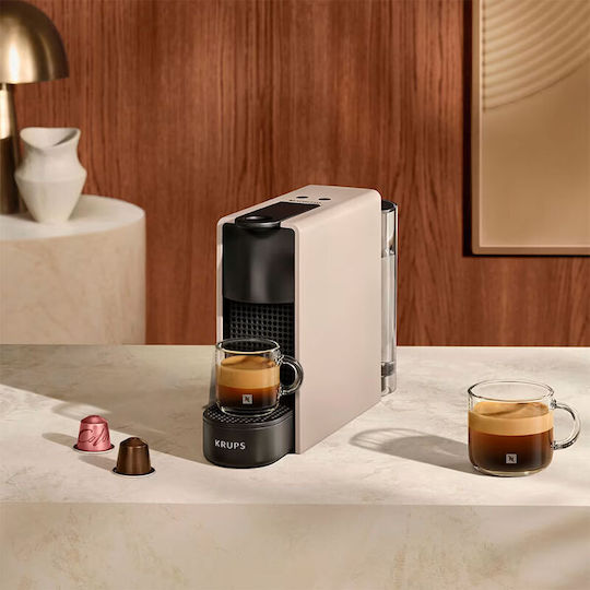 Krups Essenza Mini Espresso Machine for Nespresso Capsules 19bar Cream