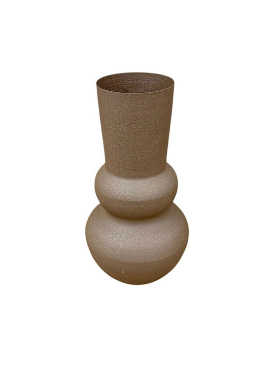 Vază Decorativă Metalică Maro 10xÎ31cm