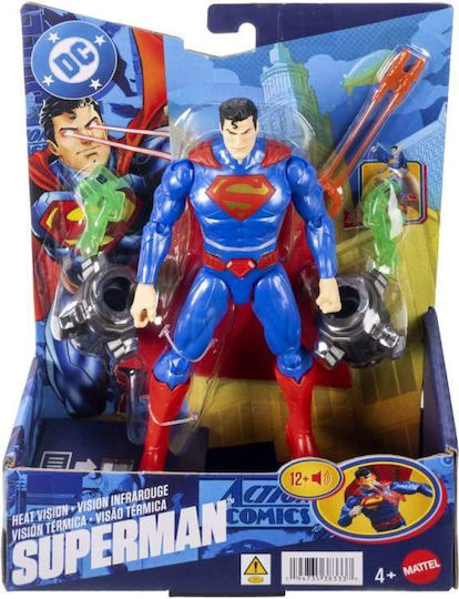 Superman Action Figure with Sounds and Light 16 cm