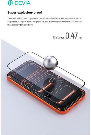Devia Tempered Glass (iPhone 17 Pro Max / iPhone 16 Pro Max)