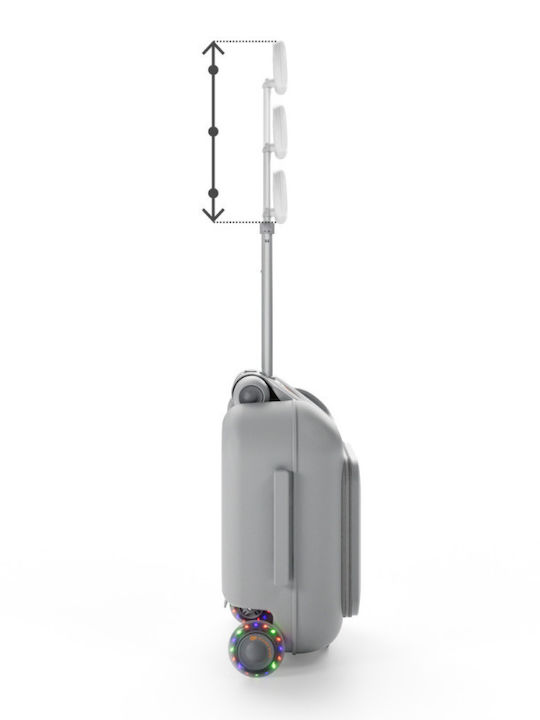 Kinderkraft Valiză de călătorie pentru copii de cabină Grey înălțime 55 cm