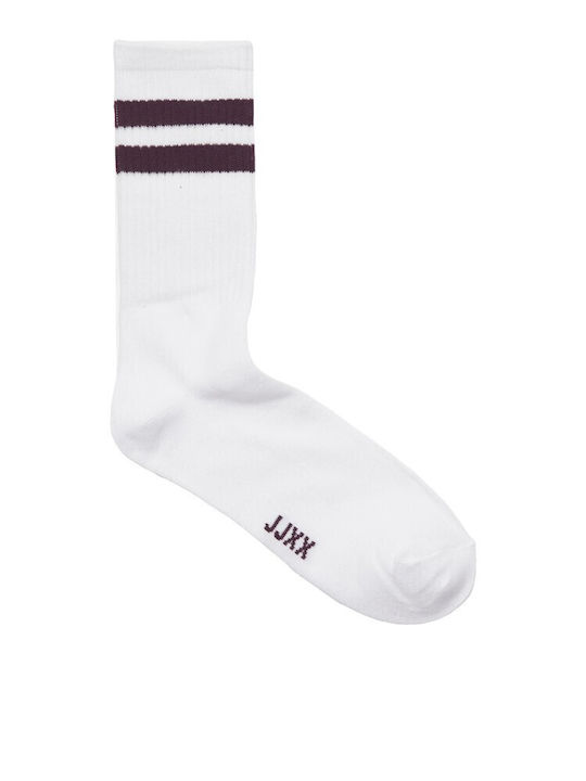 Jack & Jones Damen Socken Mit Mustern Weiße 3er Pack