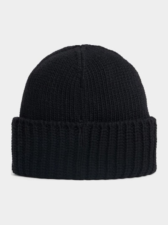 Beanie Damen Strickmütze in Schwarz Farbe