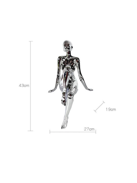 Decorative Statuette Made of Plastic 25x18x42cm