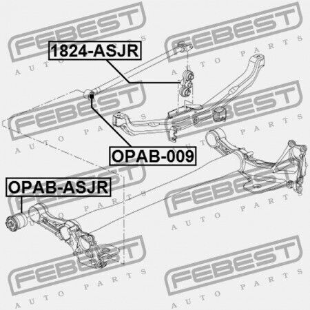 Δακτύλιος Πίσω Δοκού Υδραυλικός Opel Astra J 2010-2015 0402027