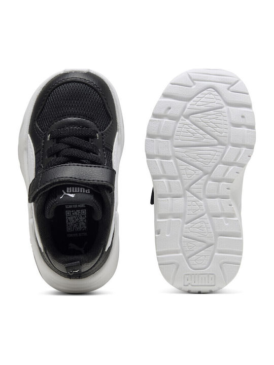 Trinity 2 Παιδικά Sneakers με Σκρατς Μαύρα