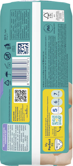 Pampers Tape Diapers Active Baby No. 5 for 11-16kg 38pcs