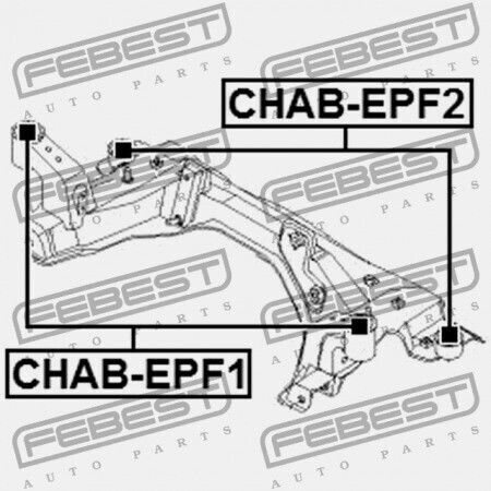 Febest Kühlergrill Kit Für Chevrolet Epica 2004-2010 Eu 96639794