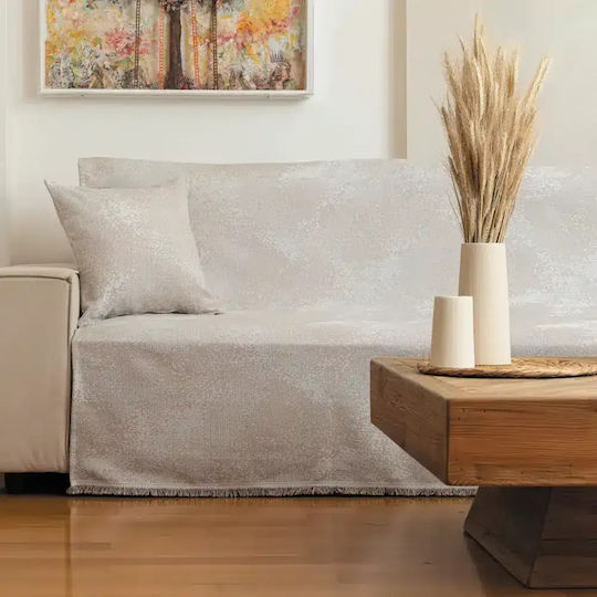 Borea Cobra Four-Seater Sofa Throw 180x350cm Grey
