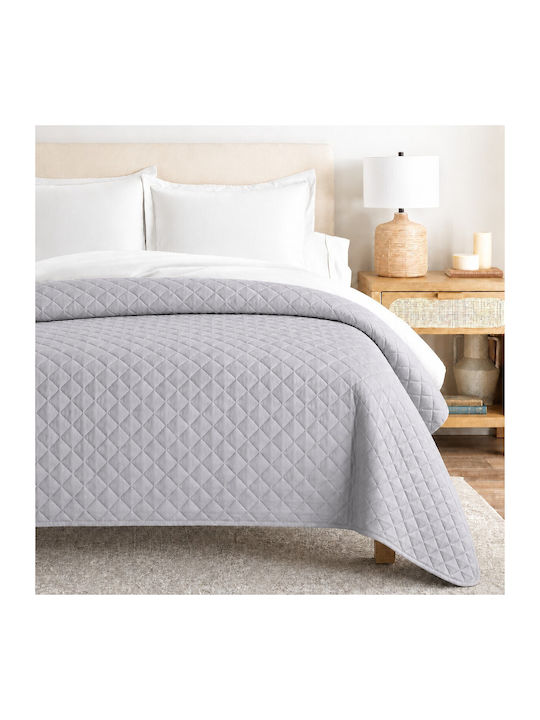 Astron Italy Double Cotton Grey Coverlet 220x240cm