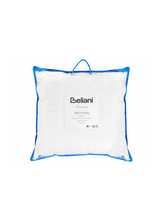 Beliani Μαξιλάρι Καναπέ White 80x80εκ.