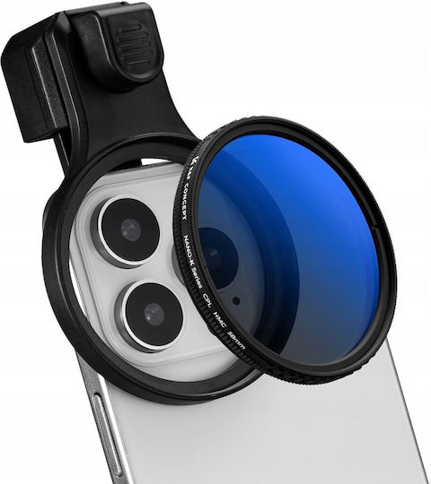 K&F Concept PL / CPL Filter 58mm Diameter for Camera Lenses