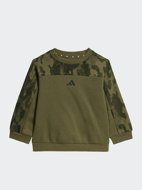 Kinder Sweatpants Set Mit Bluse Khaki
