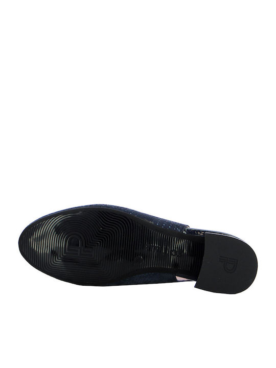Damen Ballerinas in Blau Farbe