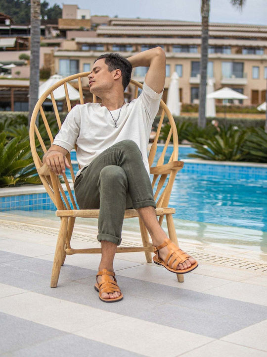 Ανδρικά Σανδάλια Μονομάχου Διόνυσος Μαύρο