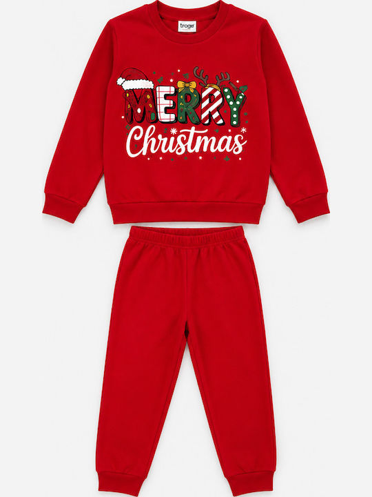 Trax Kids Nightwear Winter Red