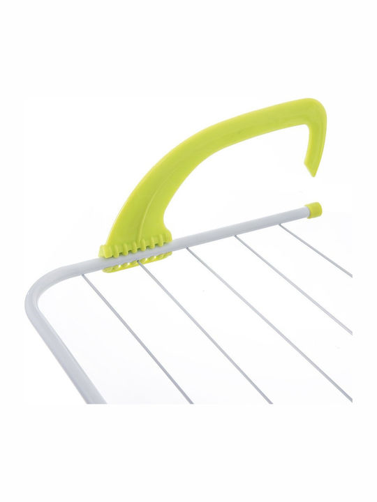 Orion Hanging Clothes Drying Rack for Balcony Metallic with Hanging Length 3.12m